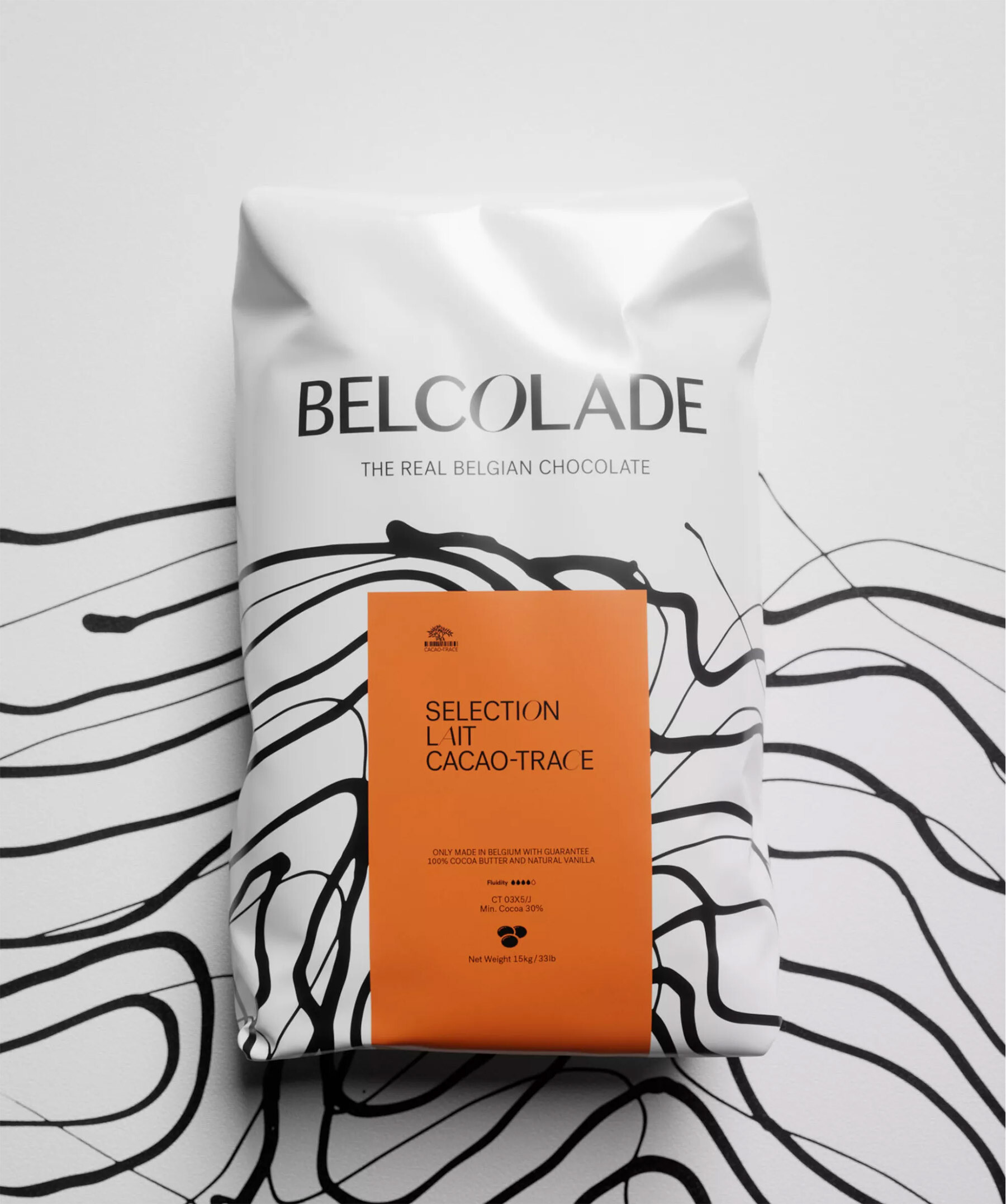 Belcolade packaging
